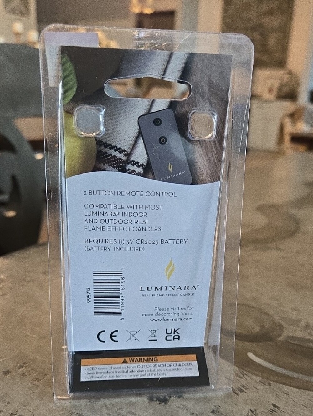 Luminara Real Flame-Effect Candle with Remote - Ivory, NWT - Picture 5 of 7